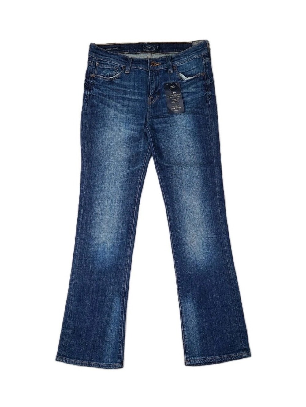 Lucky Brand Jeans Brooke Slim Boot Womens 8 Fits 30x30 Mid Rise Stretch NWT NEW